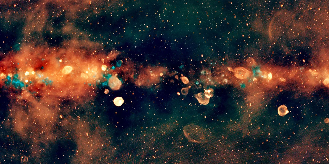 Samanyolu Galaksisi'nin yeni haritası çıkarıldı