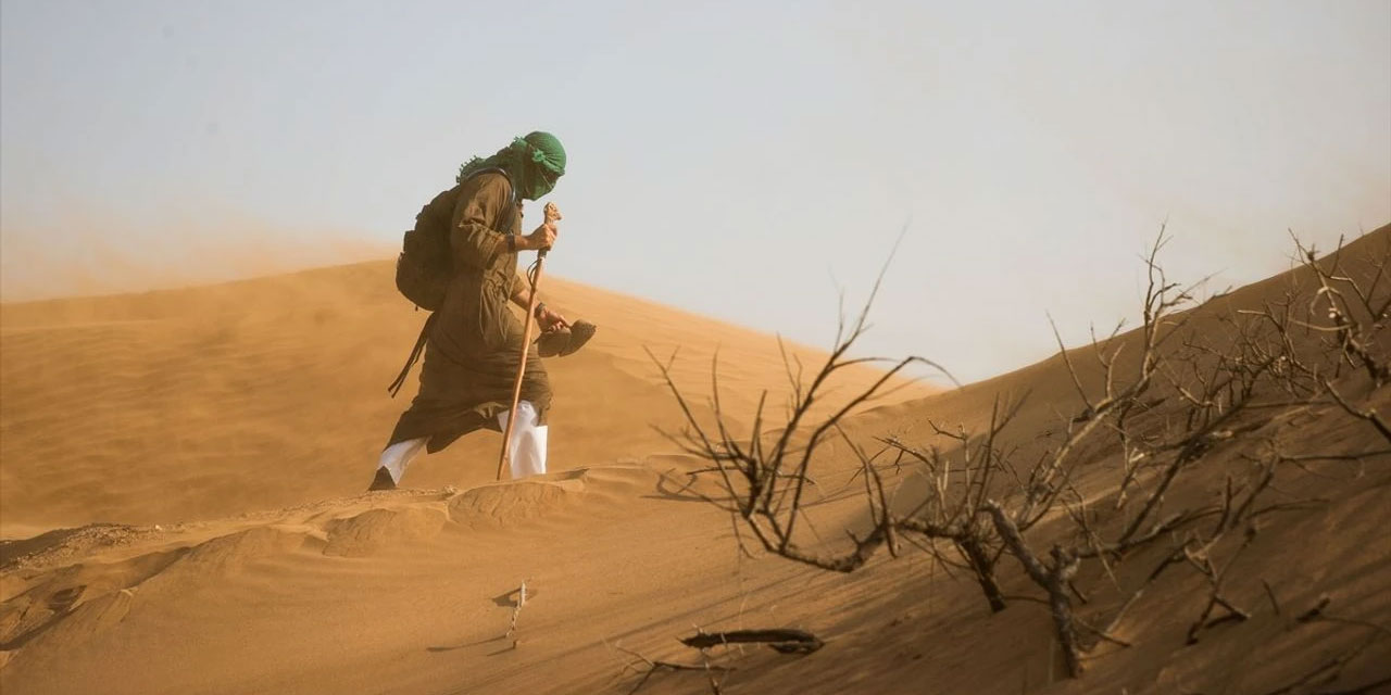 Hicret rotasında yürüyen Müslümanlar duygularını anlattı