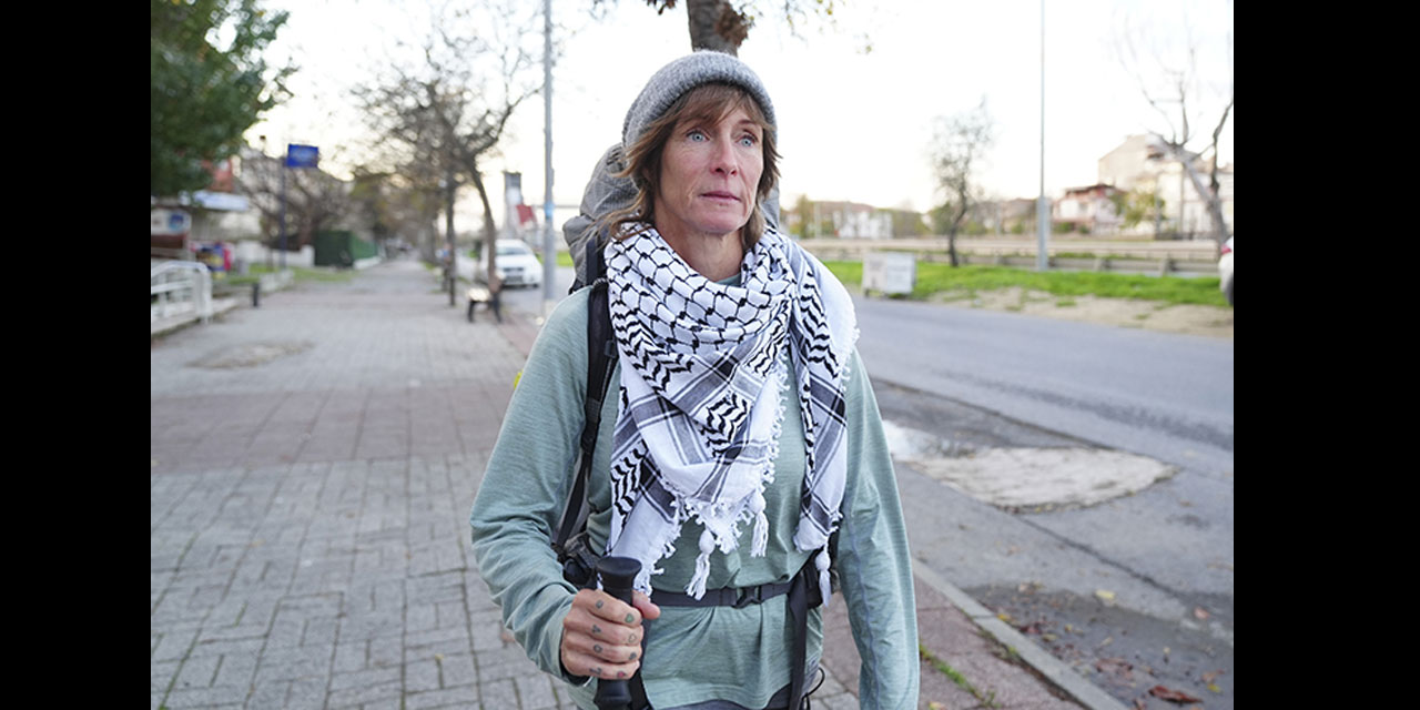 Filistinliler için 6,5 aydır yürüyor: İnsanların yok edilmesine seyirci kalamayız