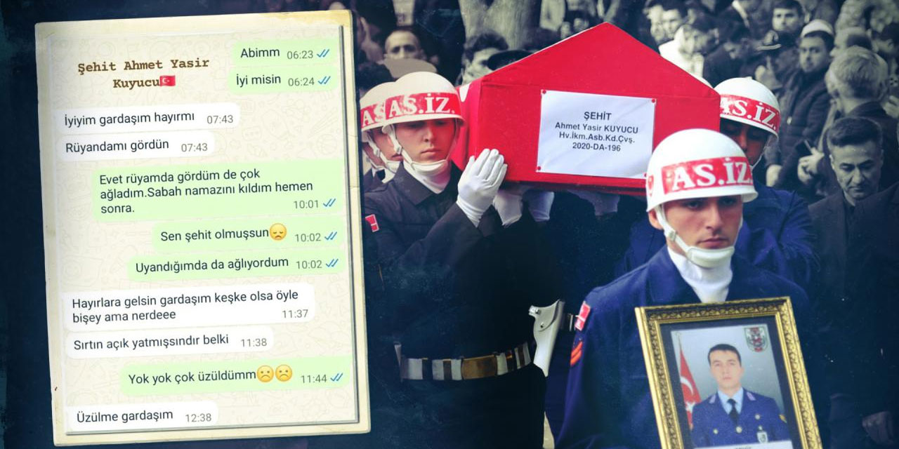 Sabah namazından önce görülen şehit rüyası!