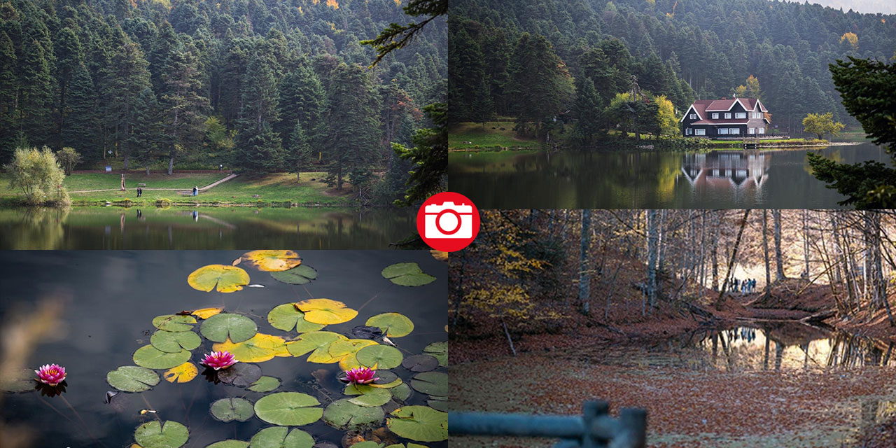 Bolu Gölcük Tabiat Parkı'nda sonbahar