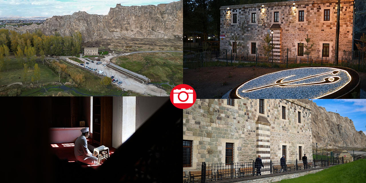 Said Nursi'nin talebe yetiştirdiği Horhor Cami cemaatiyle buluştu