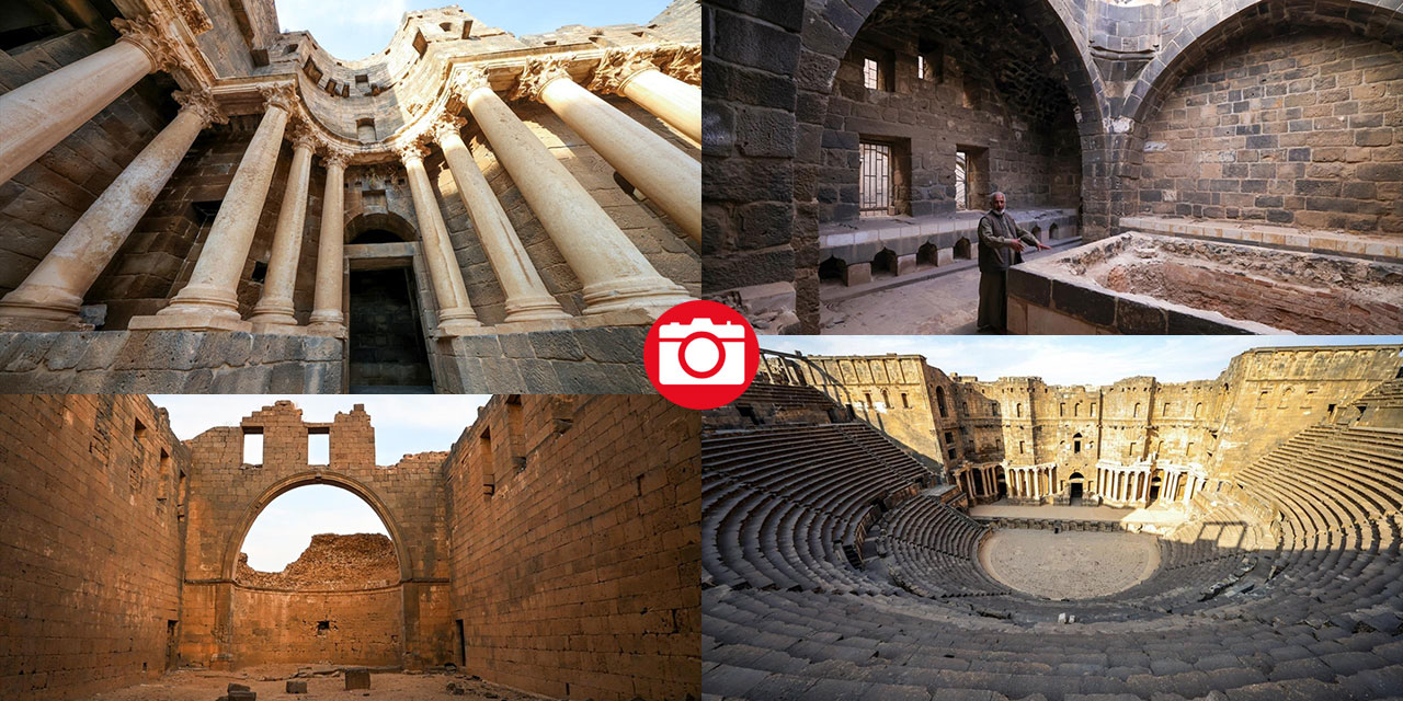 Busra Antik Kenti, Roma, Bizans ve erken İslam dönemi izlerini taşıyor