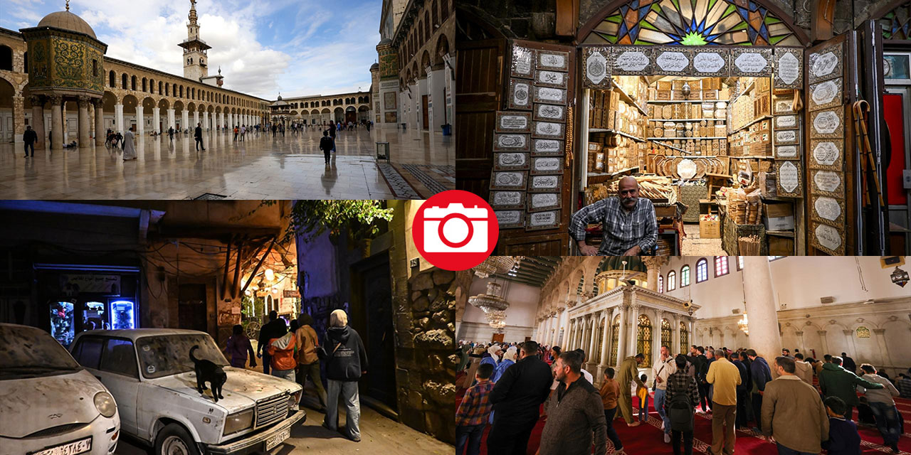 Emevi Camii ve Şam sokakları
