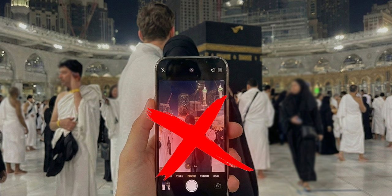 Kabe ve Mescid-i Nebevi'de cep telefonu yasaklandı: Mahremiyet korunacak!
