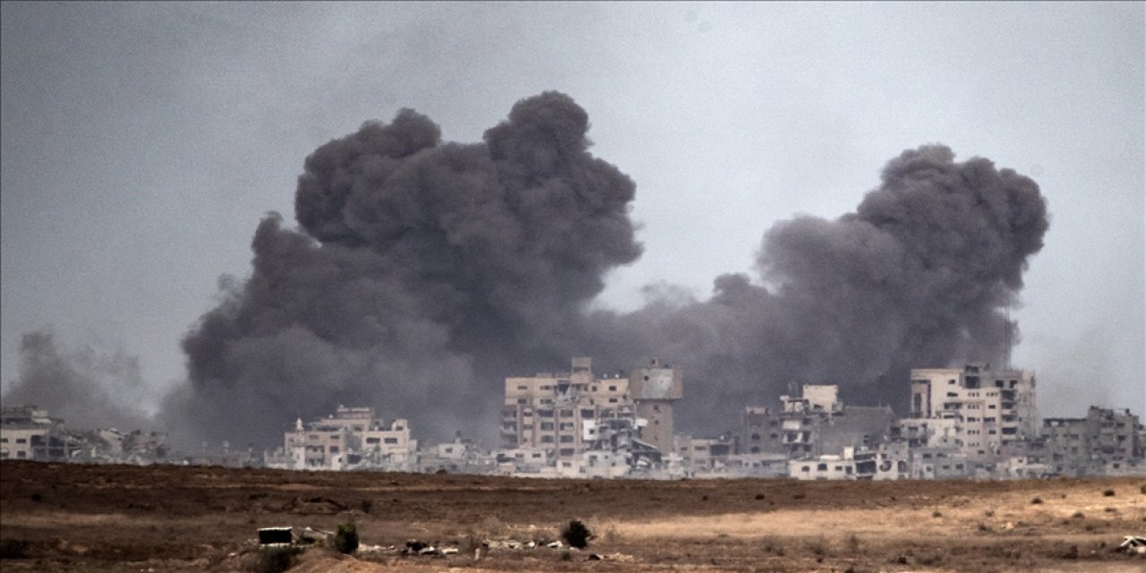Katil israil ateşkesi ihlale devam ediyor: Gazze'de binaları havaya uçurdu