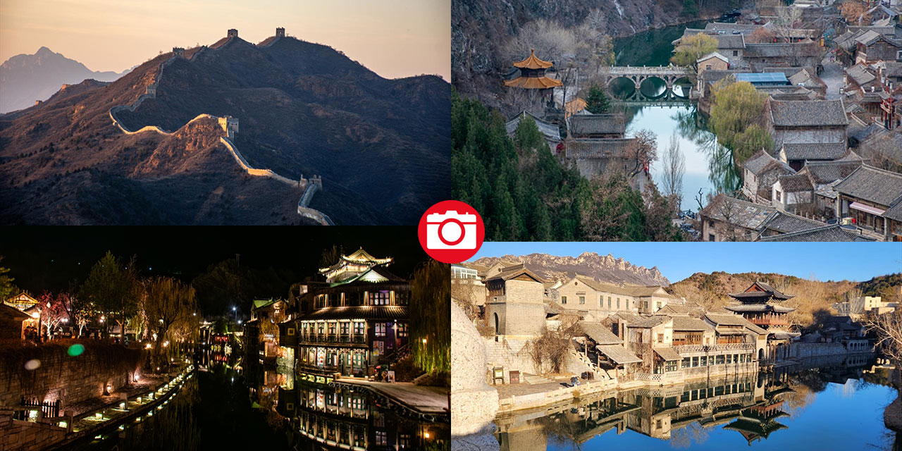 Çin Seddi ile buluşan Gubei Su Kasabası