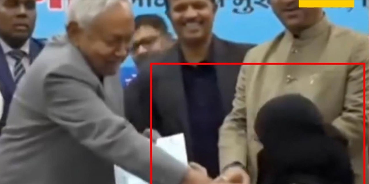 Hindistan’da eyalet başbakanının Müslüman kadının peçesini indirmesine tepki