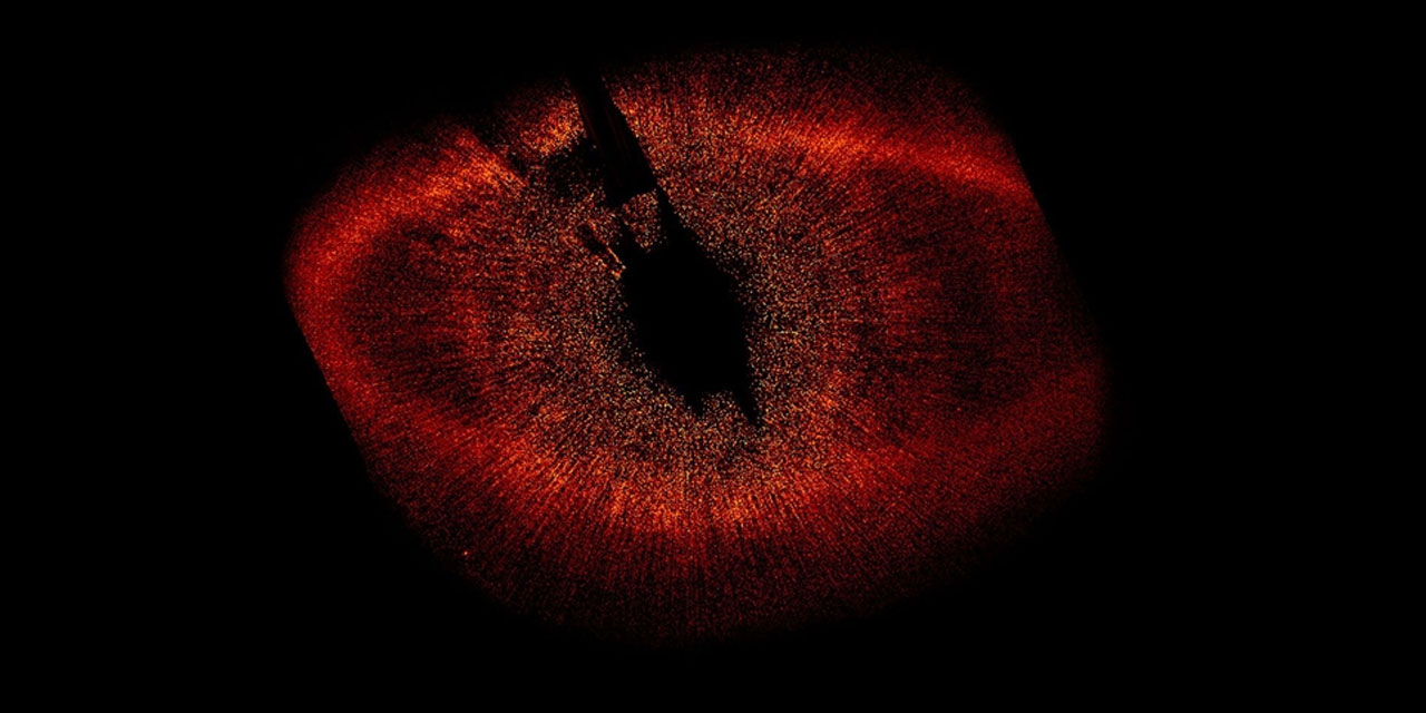 İki kozmik çarpışmadan arta kalan tozlar