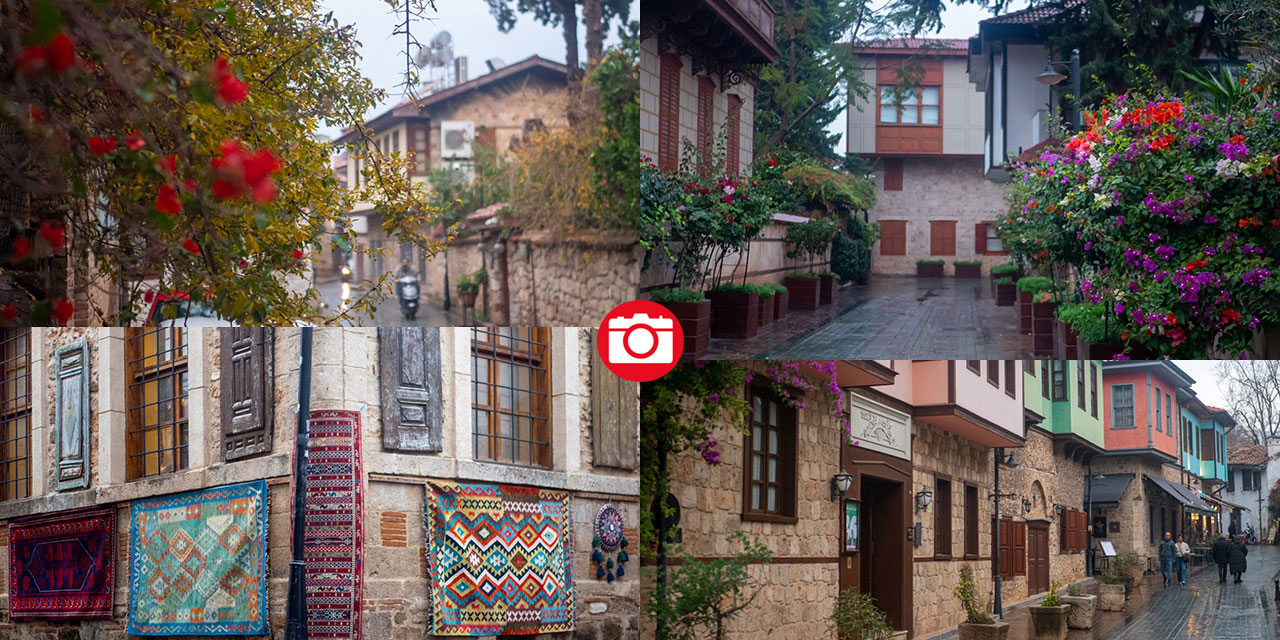 Antakya Kaleiçi'nde yağmur huzuru