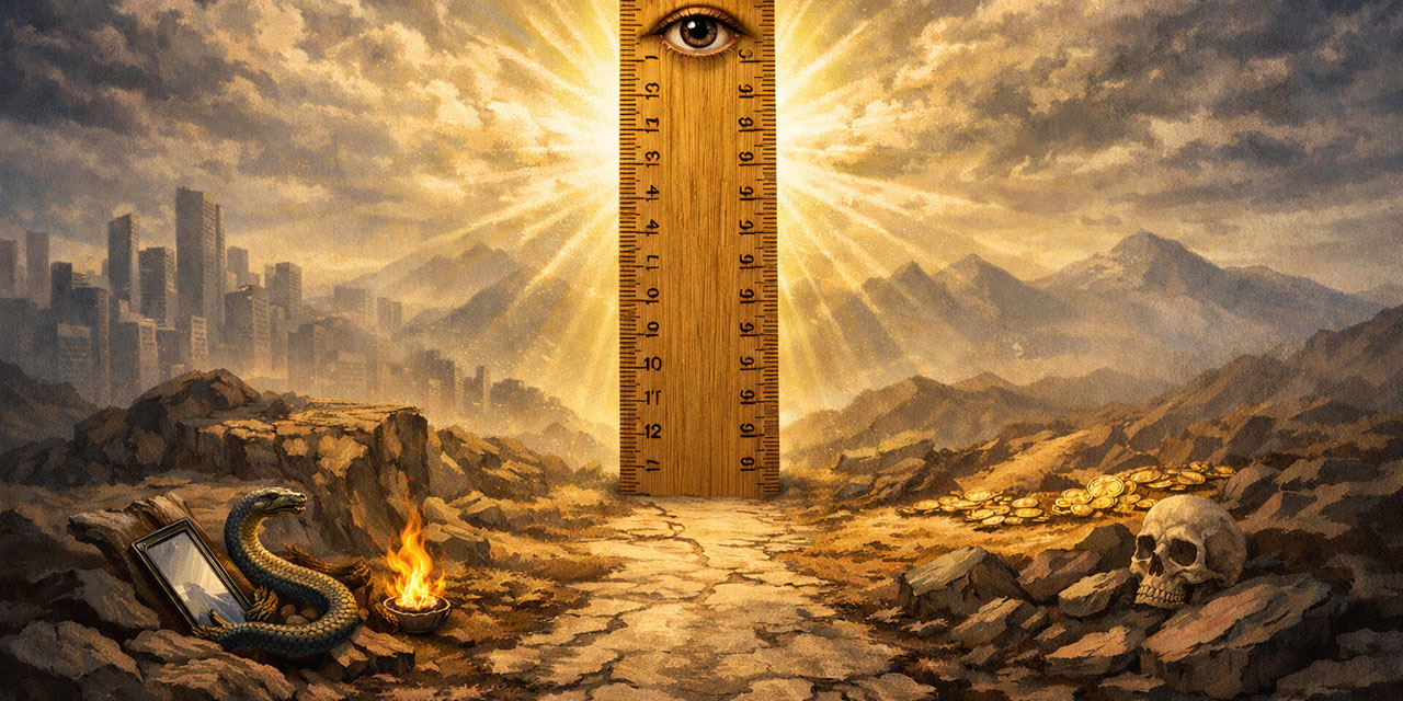 Ey ene ve ey nefis! Sen Bir Cetvelsin!