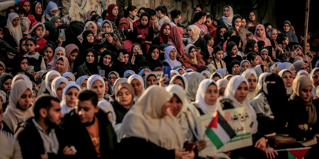 israil bu iradeyi yenemez: Gazze’de 500 hafız için icazet töreni düzenlendi