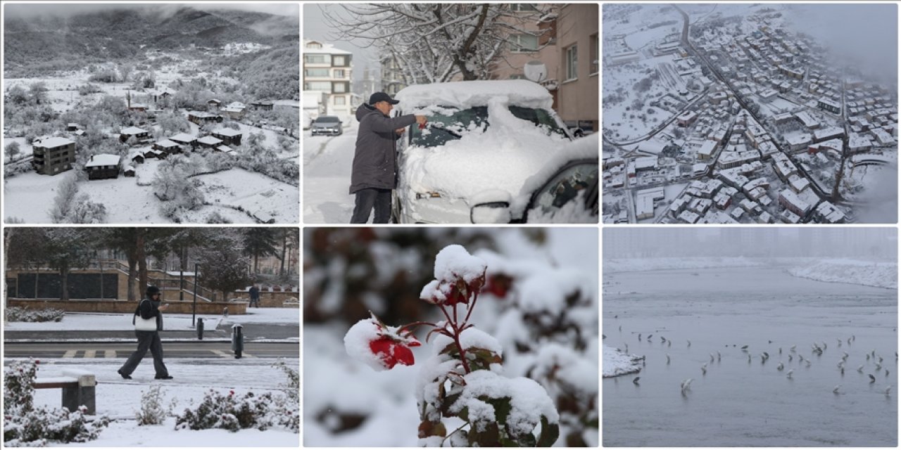 Beyaz rahmet kar bir çok ilde etkili oluyor