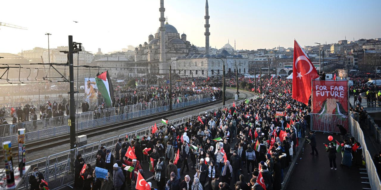 1 Ocak'ta İstanbul'dan dünyaya Gazze mesajı verilecek