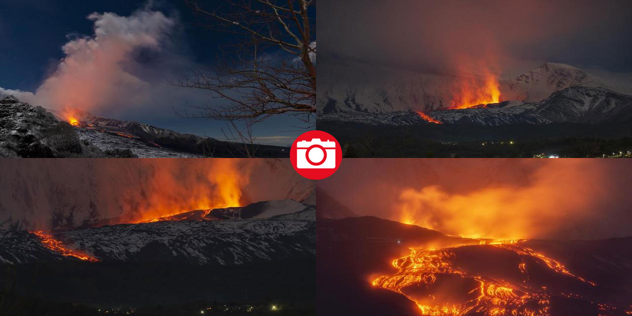 Etna Yanardağı'nda volkanik hareketlilik sürüyor