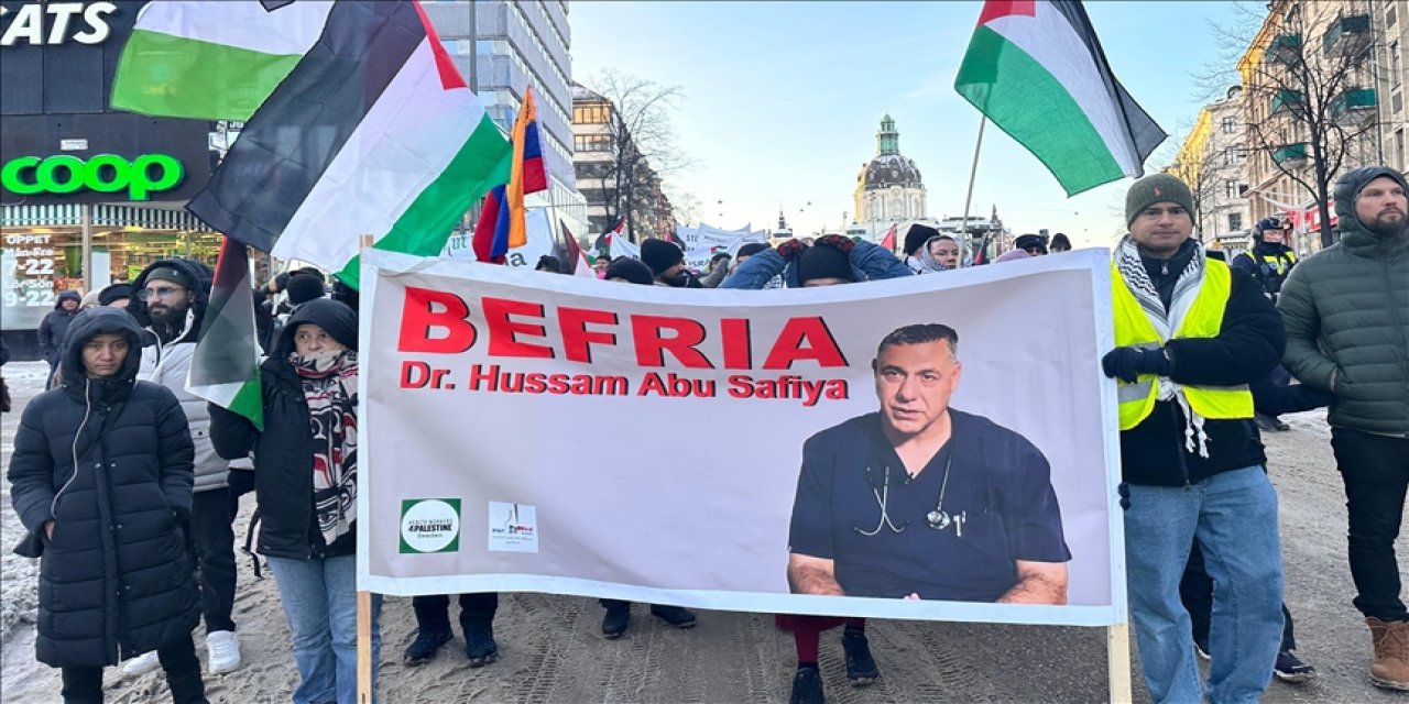 İsveç’te Gazze'de soykırım yapan israil ve Venezuela’ya müdahale eden ABD'ye protesto