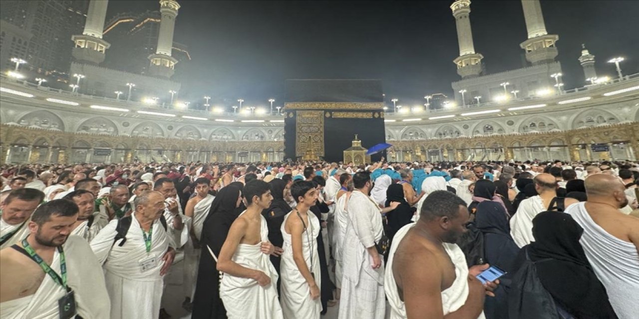 Umre ibadetinde yoğunluk