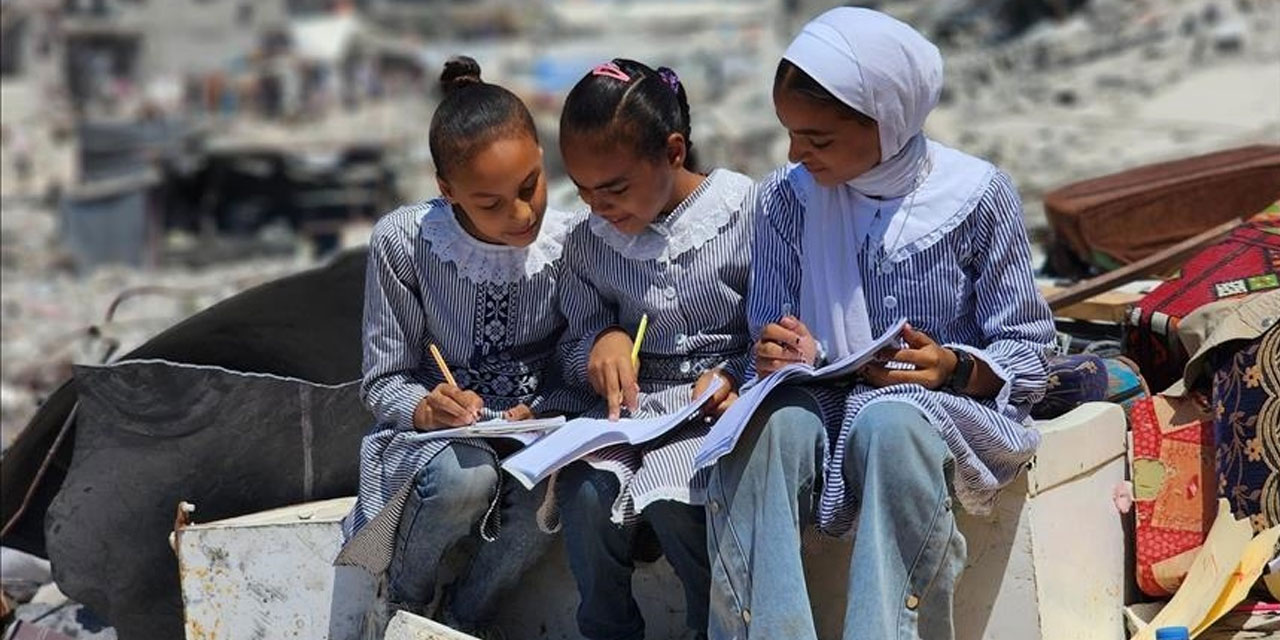 UNICEF: Gazze'de okulların yüzde 90'ından fazlası yıkıldı, hasar gördü