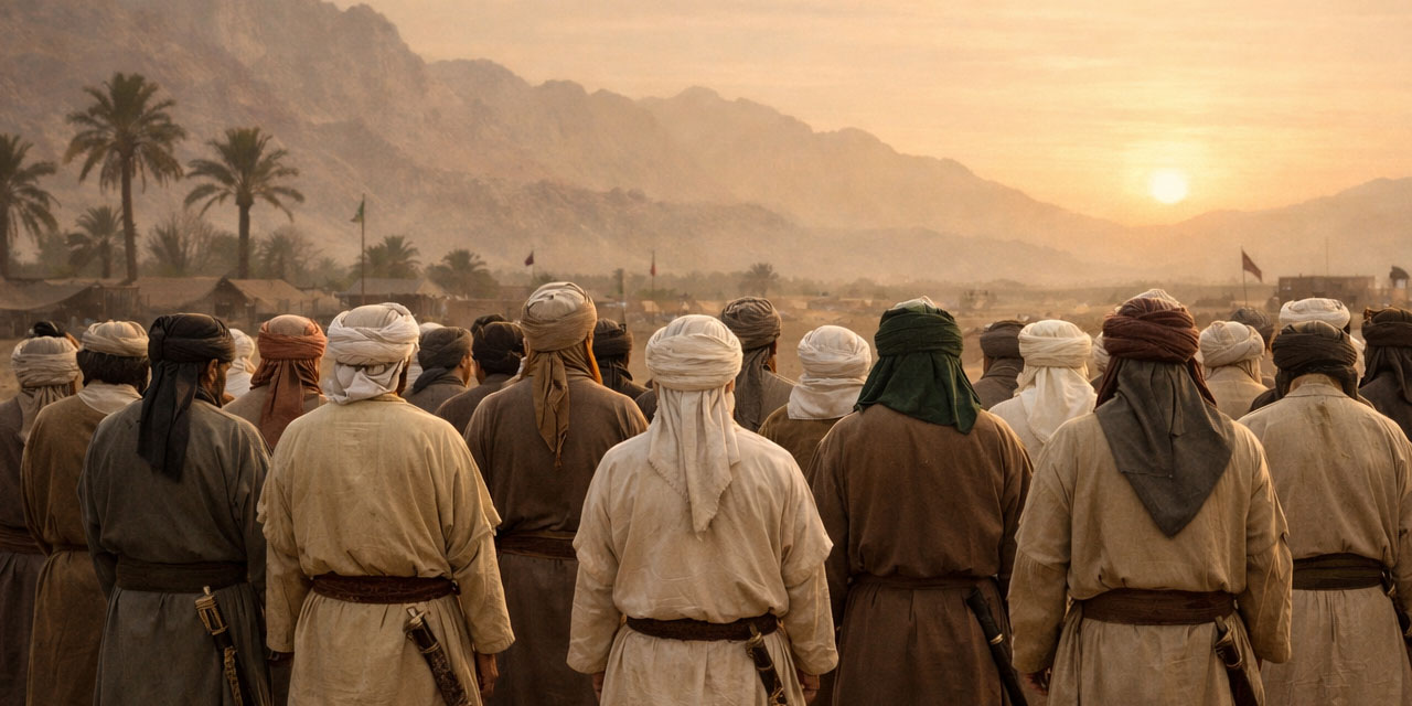 Hz. Peygamberin (asm) arkasında namaz kıldığı iki sahabe