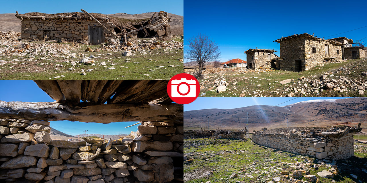 Beğiş'in asırlık taş evleri