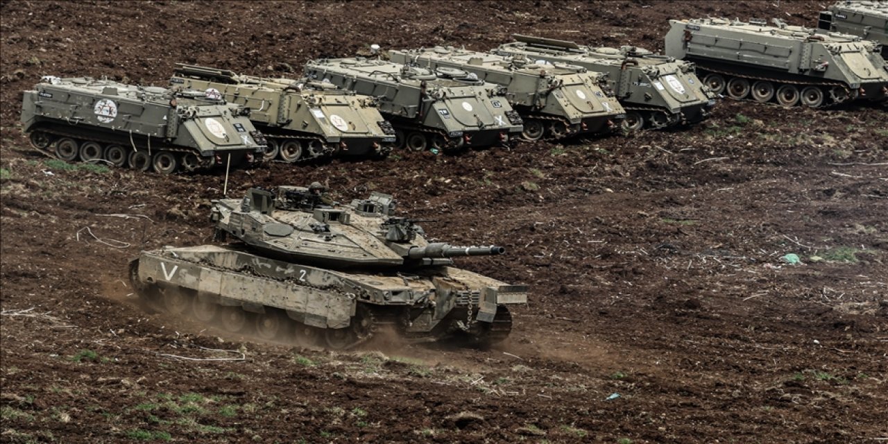 İşgalci israil ordusu, Lübnan'a kara saldırıları başlattı