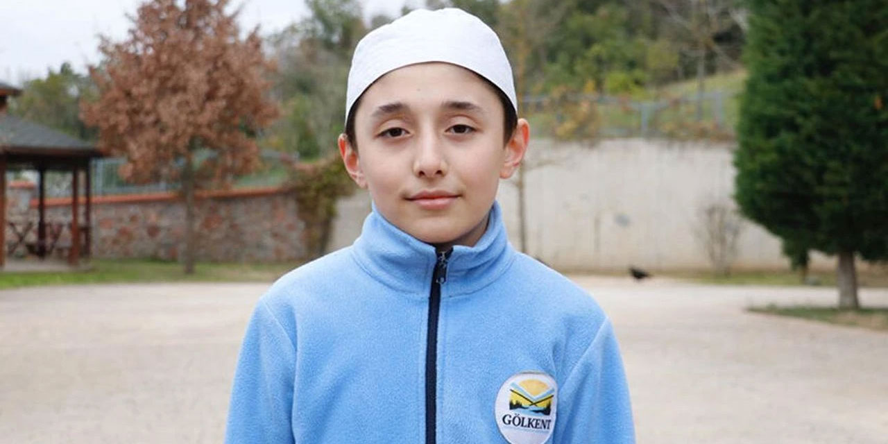 2,5 ayda hafız olan 11 yaşındaki Hasan: Yazılım mühendisi olmak istiyorum