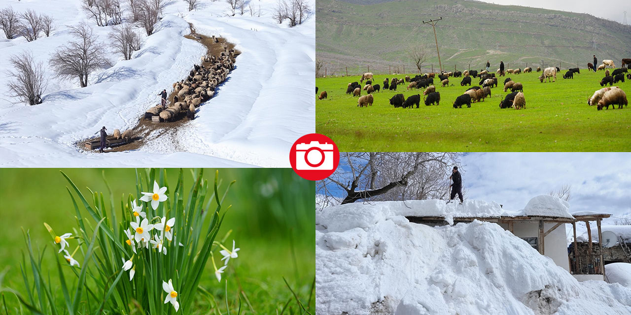 Hakkari'nin bir tarafı bahar diğer tarafı kış