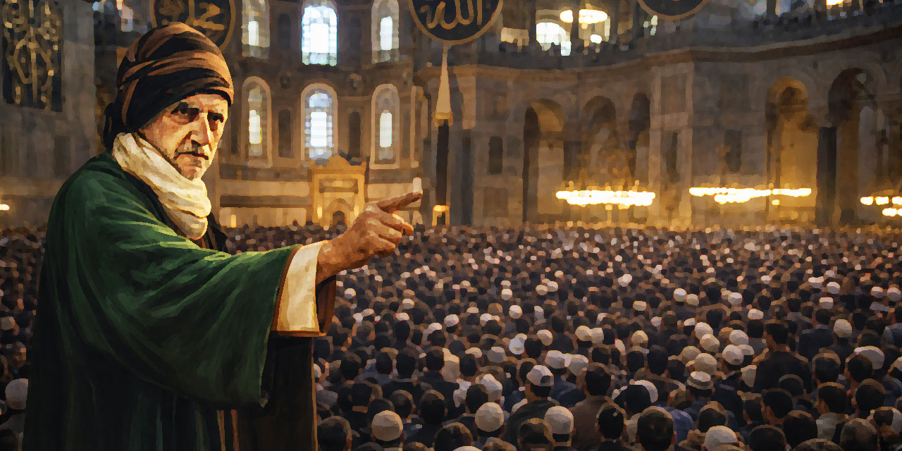 Said Nursi Ayasofya'da konuştu: İttihad-ı Muhammedî'yi duyunca korktum!