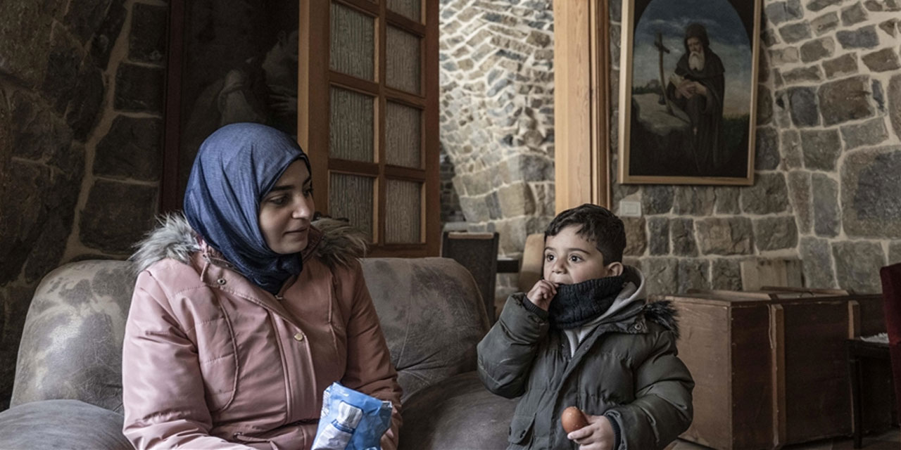 Lübnan'daki kilise, israilin yerinden ettiği Müslümanlara kapılarını açtı