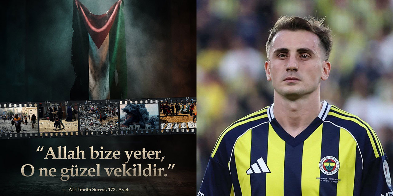 Fenerbahçeli Kerem Aktürkoğlu: Filistin'e yapılan adaletsizliğe sessiz kalmıyorum!