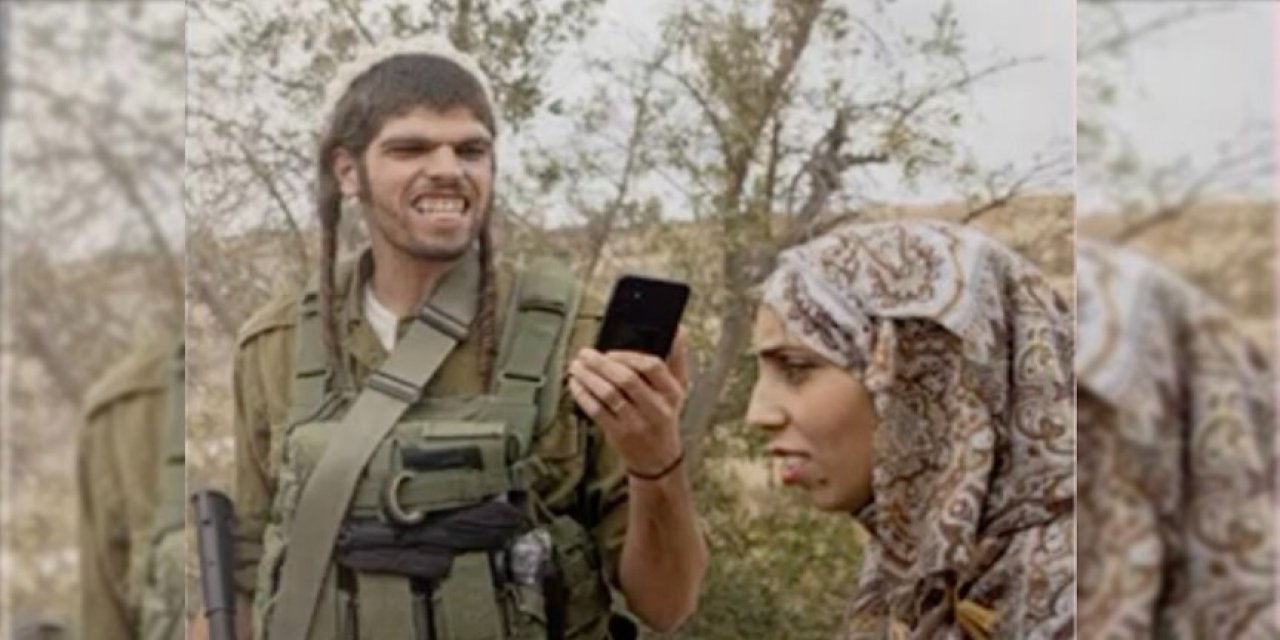 Filistinli kadınla alay eden israilli, dünyada alay konusu oldu