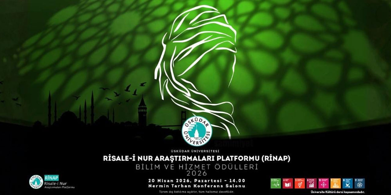 Üsküdar Üniversitesi Risale-i Nur Araştırmaları Platformu Bilim ve Hizmet Ödülleri verecek
