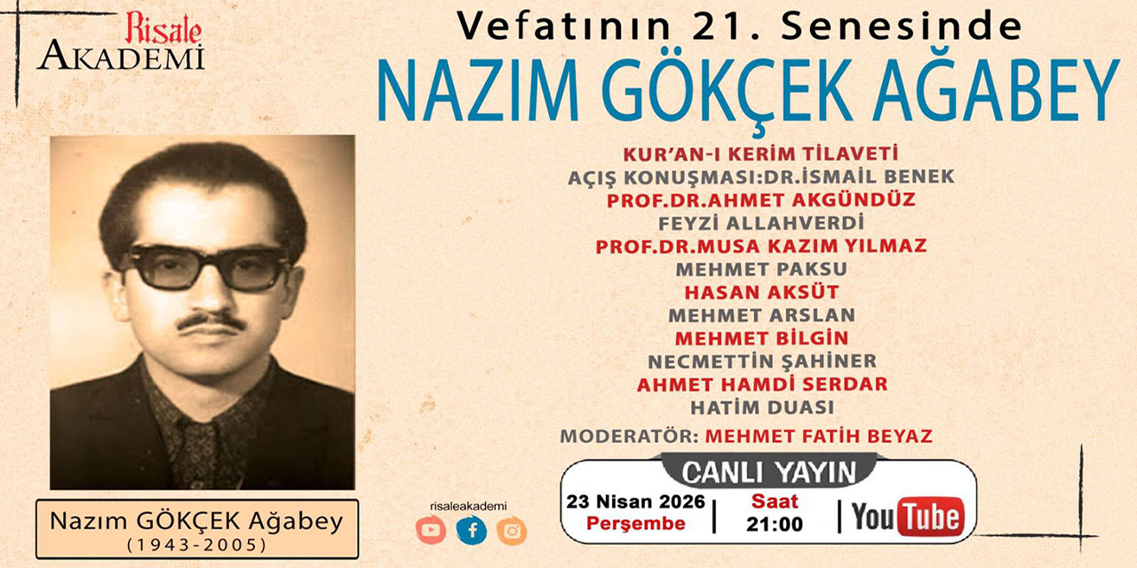 Vefatının 21. Yılında Nazım Gökçek Ağabey Rahmetle Anıyoruz