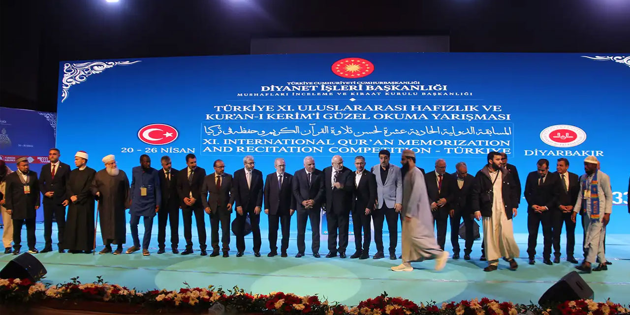 Türkiye 11. Uluslararası Hafızlık ve Kur'an-ı Kerim'i Güzel Okuma Yarışması Diyarbakır'da başladı