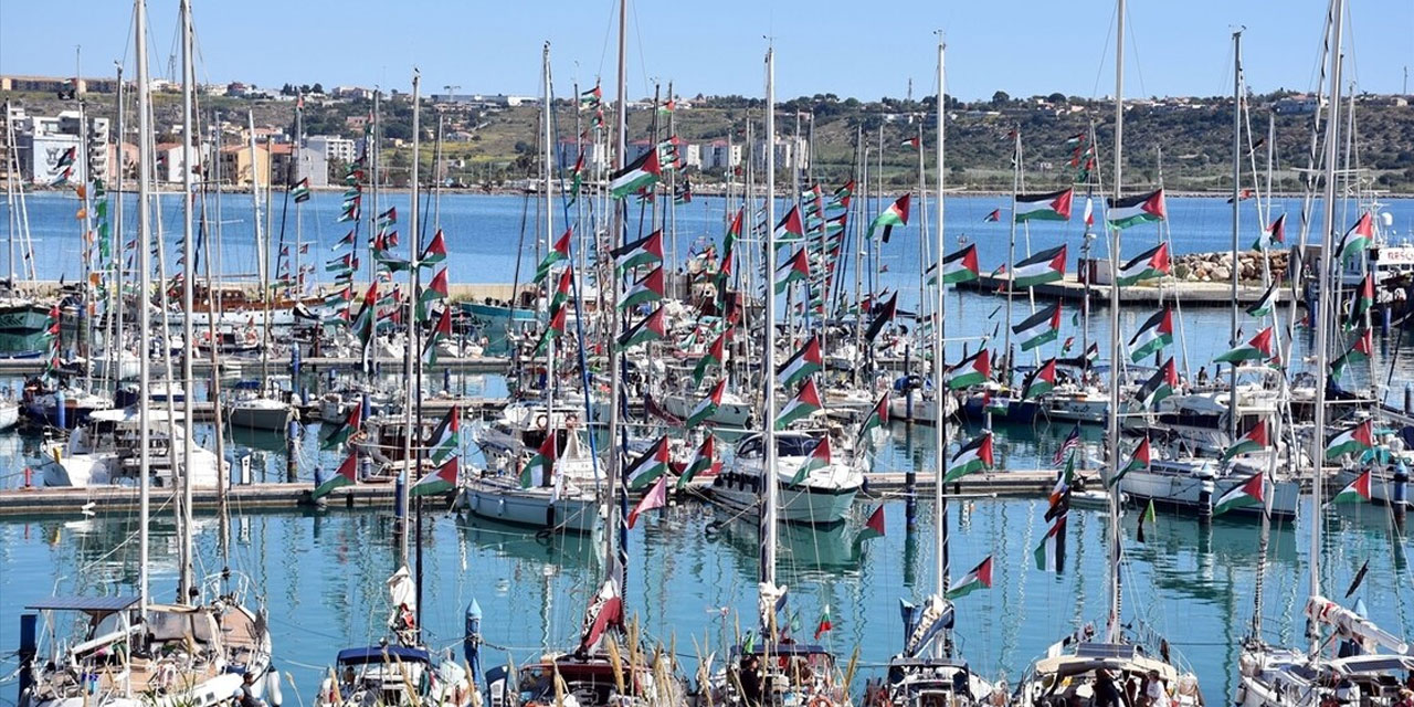 Küresel Sumud Filosu '2026 Bahar Misyonu' İtalya'dan yola çıktı