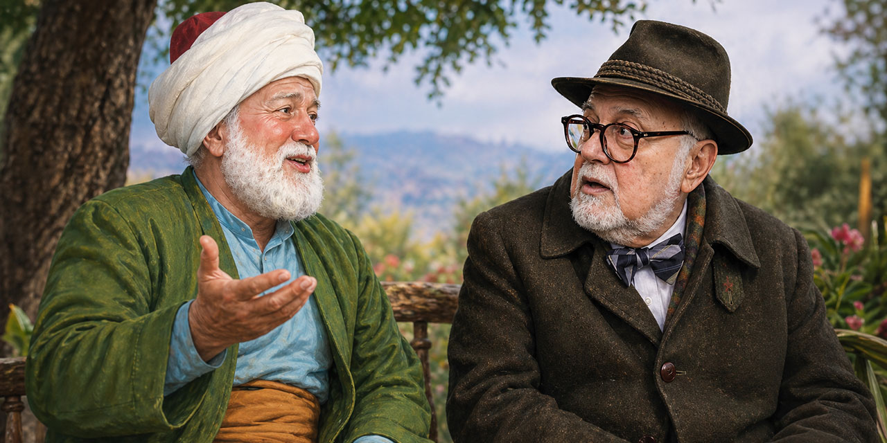 Celal Şengör, Nasreddin Hoca'yı ziyarete gelirse