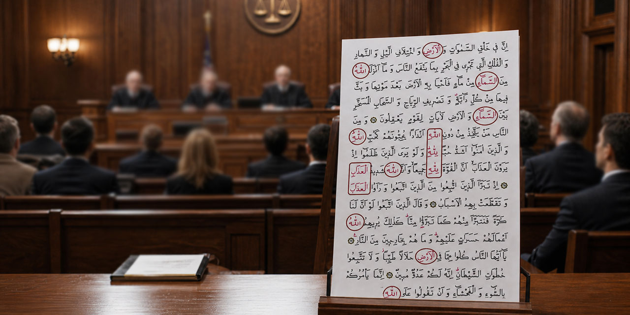 Diyanet, Mu'cizâtlı Kur'ân'ı mahkemeden getirtmiş