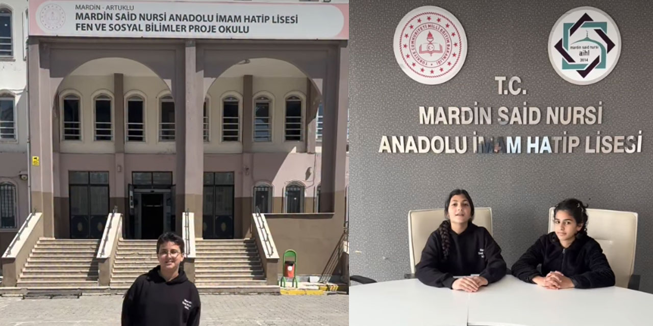 Matematik ile Esmaül Hüsna arasındaki uyum: Mardin Said Nursi lisesi öğrencileri hazırladı