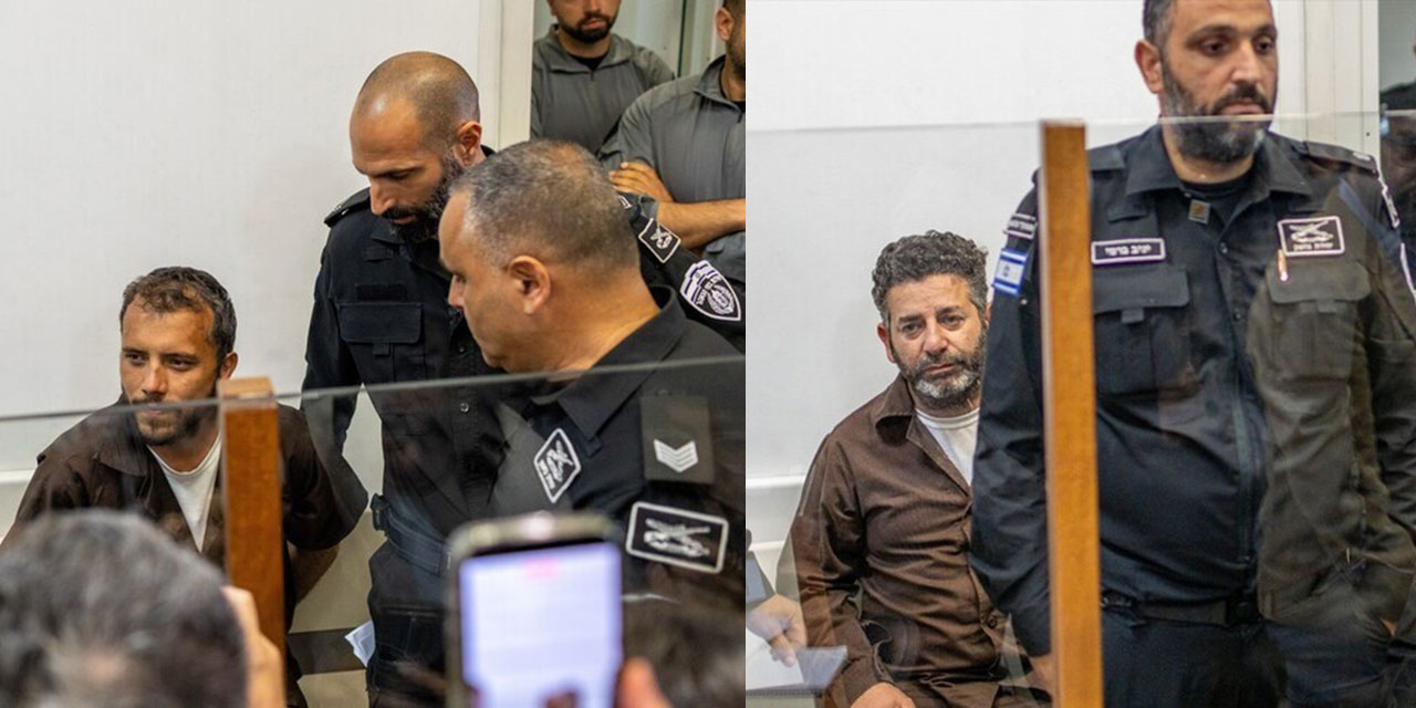 Sumud Filosu aktivistleri Thiago Avila ve Seyf Ebu Kişk, israilde tutsak