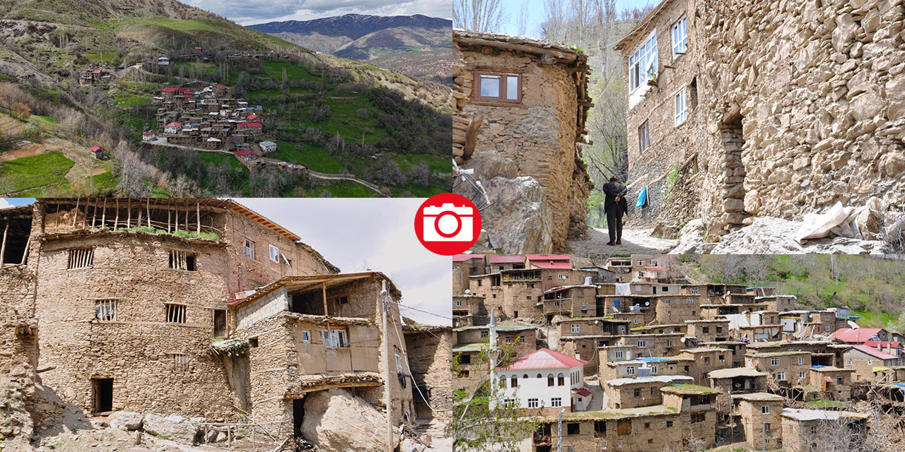 Hizan'ın asırlık taş evleri