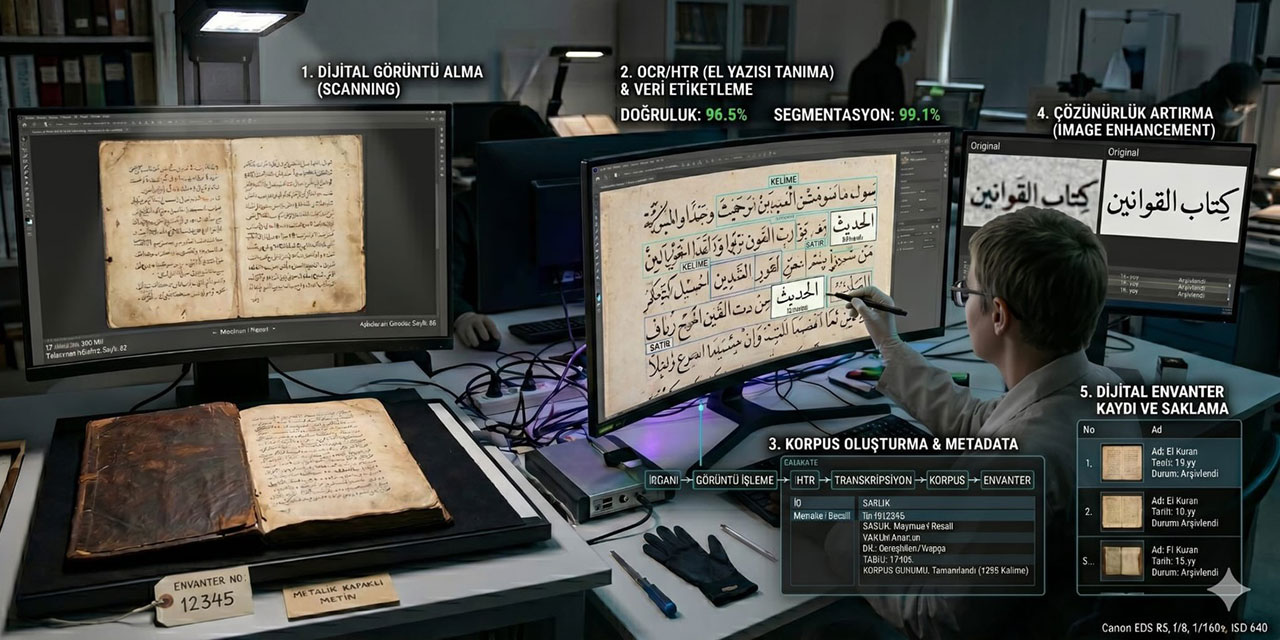 Yazma eser arşivi dijital ortamda genişlemeye devam ediyor