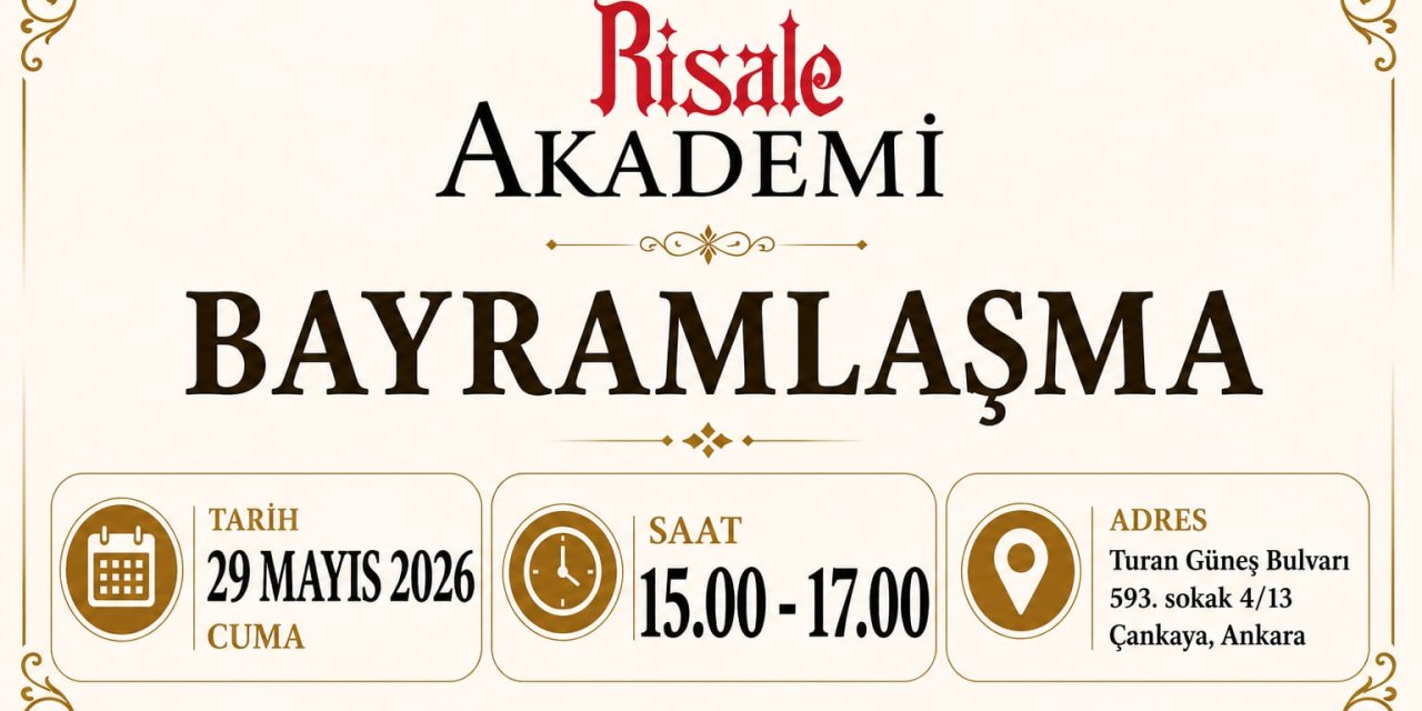 Risale Akademi Bayramlaşma programı