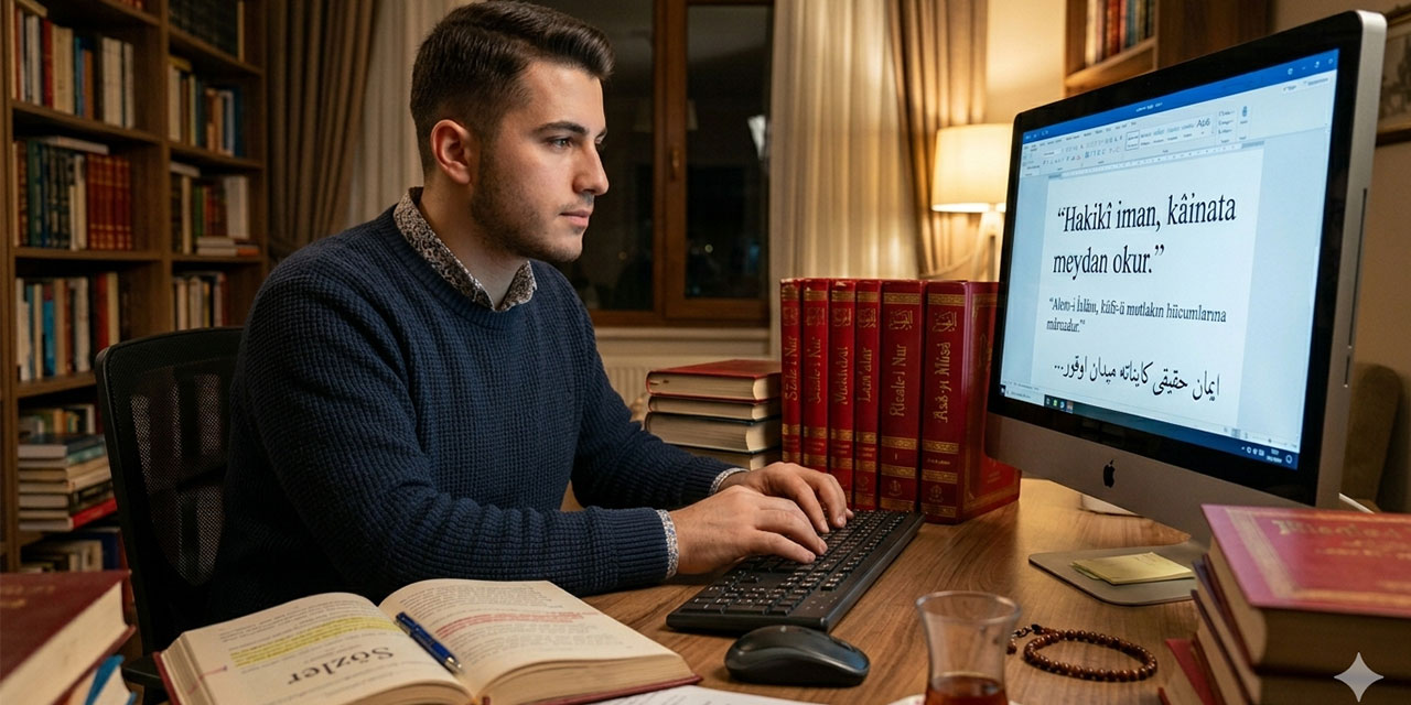 Bediüzzaman: Onların her bir harfine Cenab-ı Erhamürrahimîn her birinize bin hasene ihsan etsin