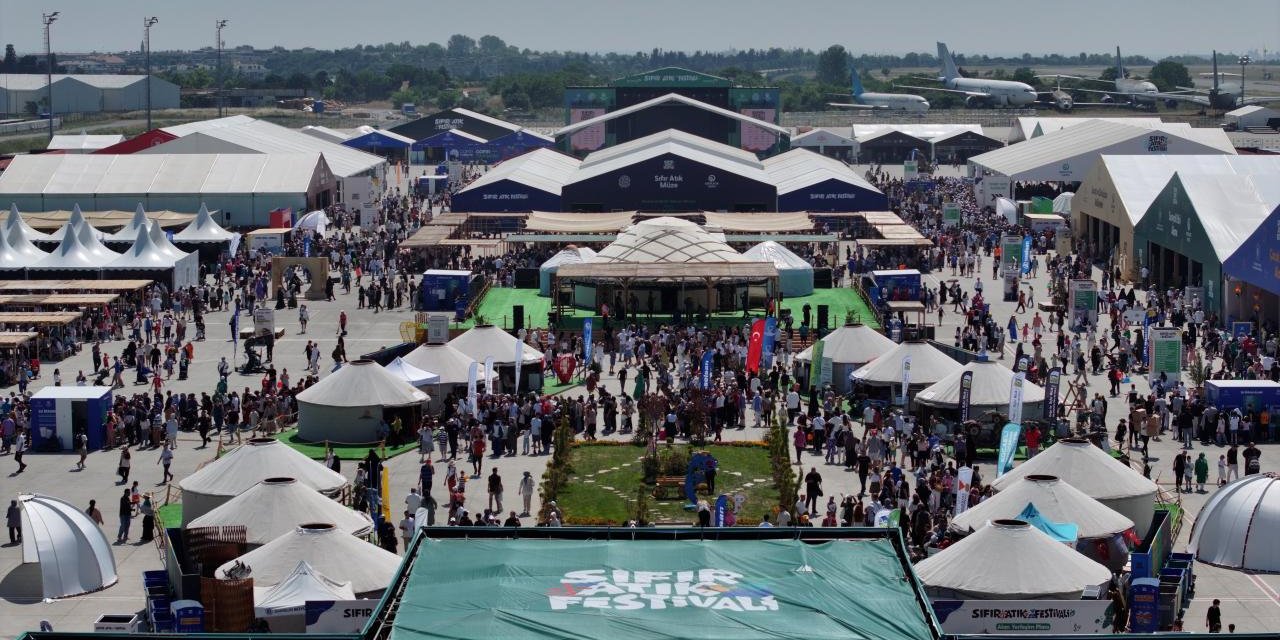 Sıfır Atık Festivali'nde ziyaretçi sayısı 400 bini aştı