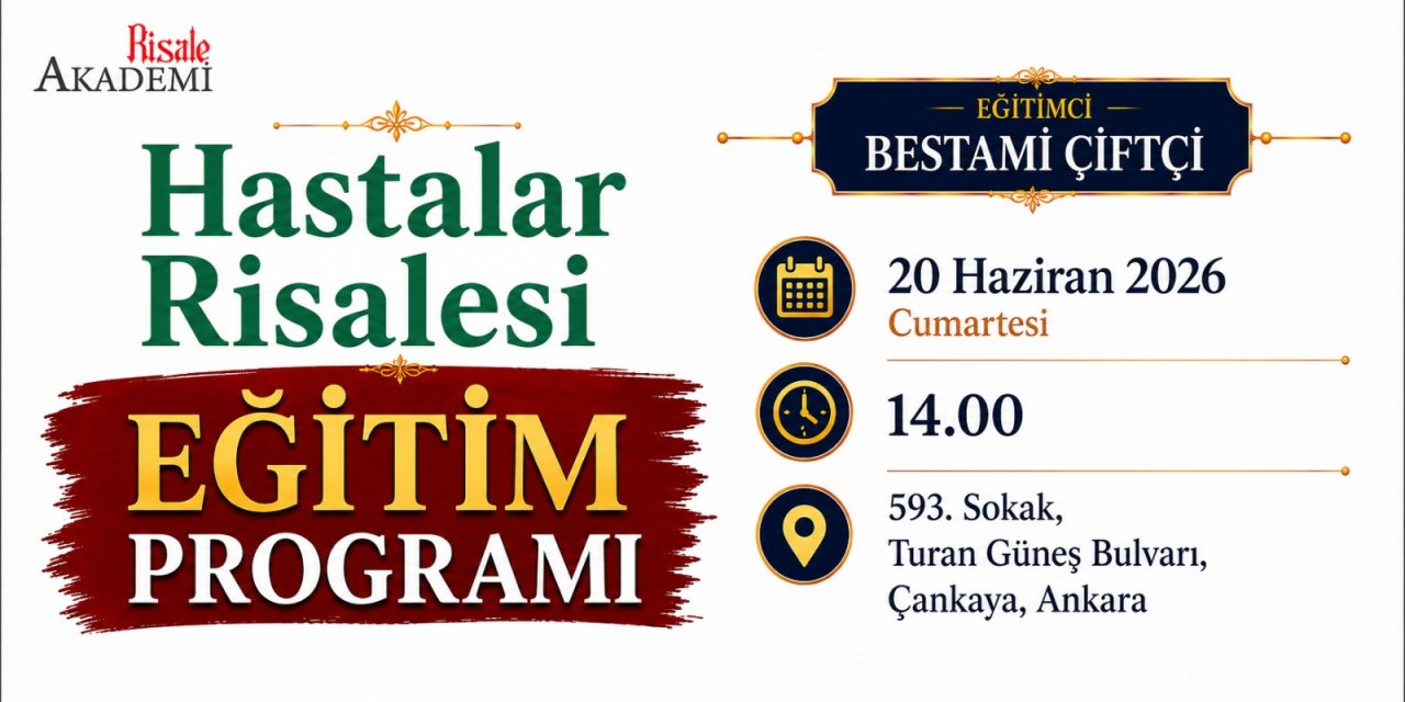Hastalar Risalesi Eğitim Programı