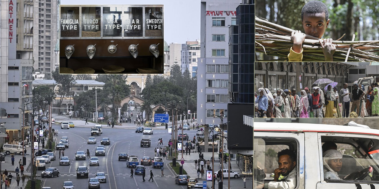 Tarihte sömürgeleştirilemeyen tek Afrika ülkesi Etiyopya'nın başkenti Addis Ababa