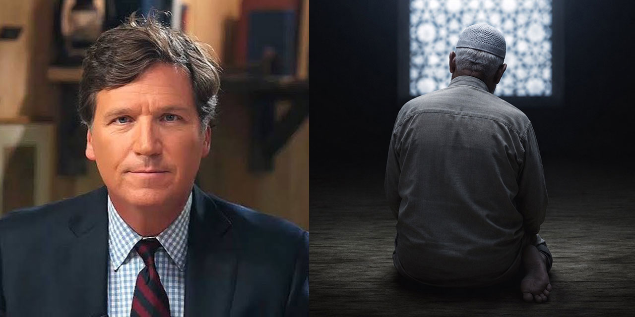 Amerikalı gazeteci Tucker Carlson, teheccüd namazından çok etkilendi