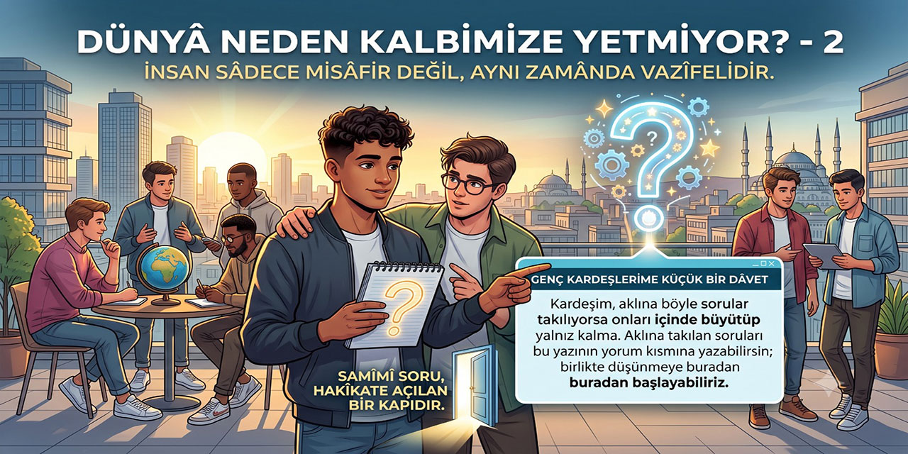 Dünyâ Neden Kalbimize Yetmiyor?-2