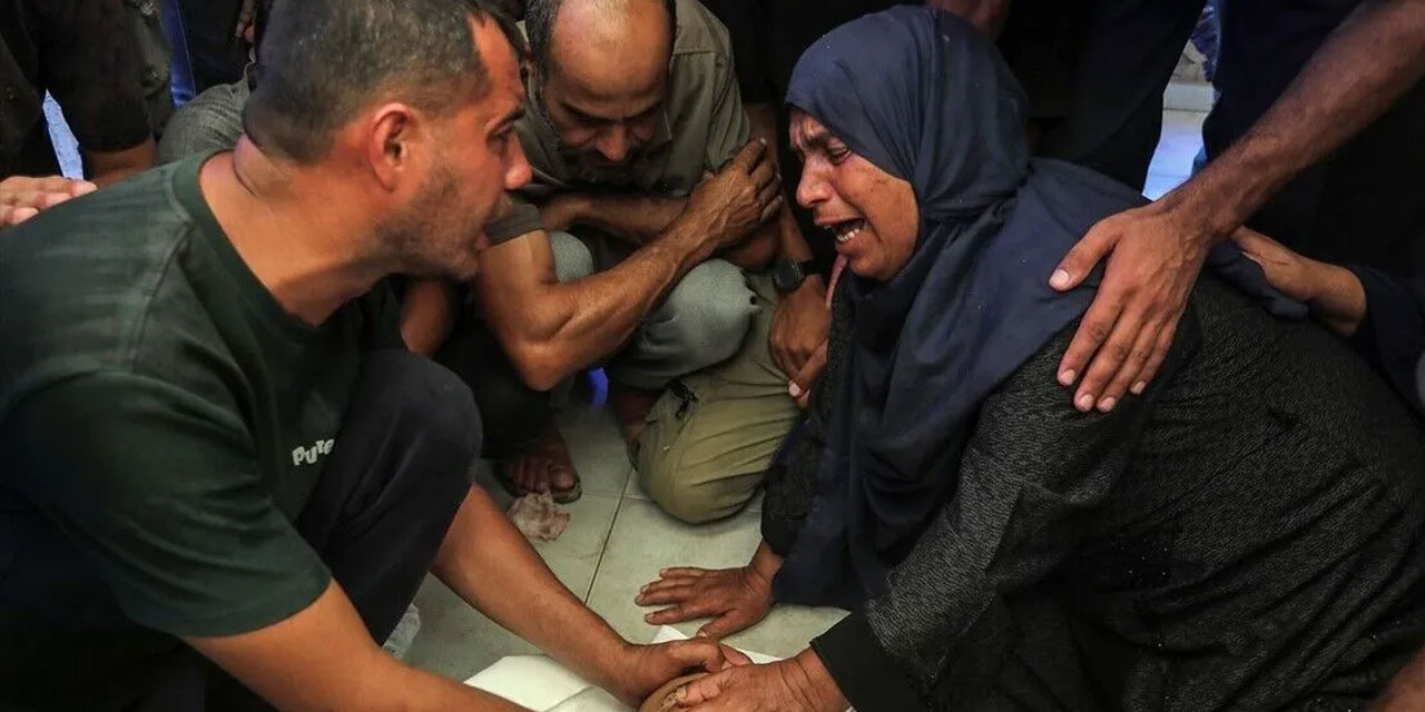 Filistinli annenin, israilin öldürdüğü 9 yaşındaki oğluna vedası herkesi ağlattı