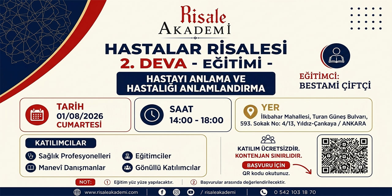 Hastalar Risalesi 2.Deva Eğitimi
